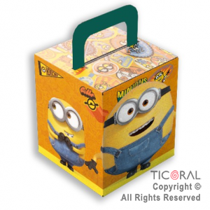 MINIONS CAJITA SORPRESA x 6